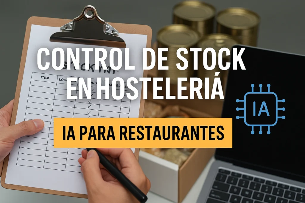 control de stock en hostelería